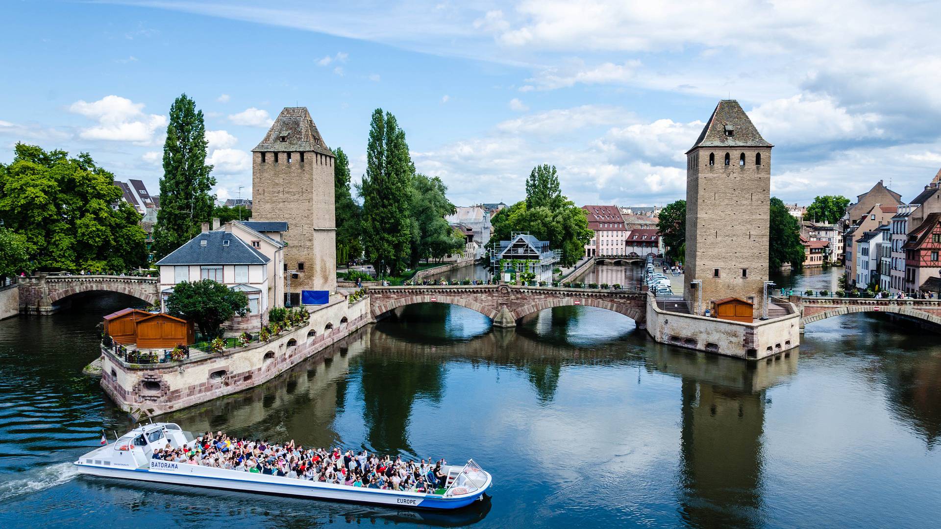 Straßburg, Schifffahrt auf der Ille